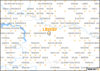 map of Loukov