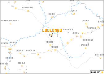 map of Loulombo