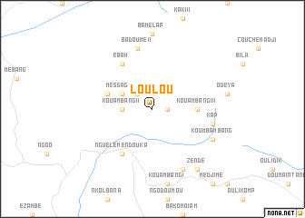 map of Loulou