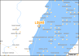 map of Louma