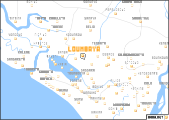 map of Loumbaya