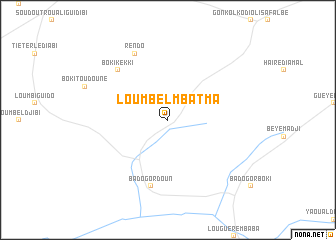 map of Loumbel Mbatma