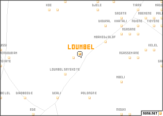 map of Loumbel