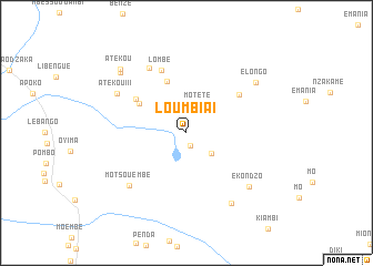 map of Loumbia I