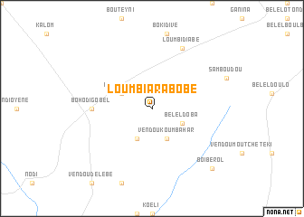 map of Loumbi Arabobé