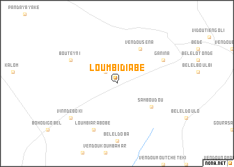 map of Loumbi Diabé