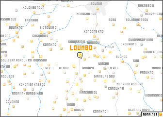 map of Loumbo