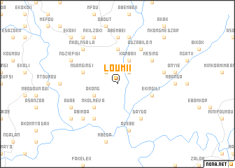 map of Loum II