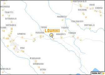 map of Loumiki