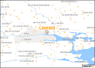 map of Loumore