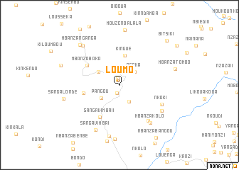 map of Loumo