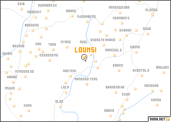 map of Loumsi