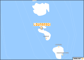 map of Lounaragi