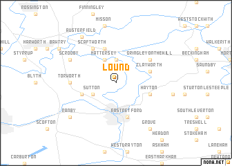 map of Lound