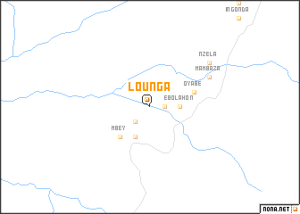 map of Lounga