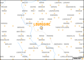 map of Loung Giac