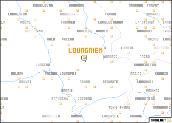 map of Loung Niem