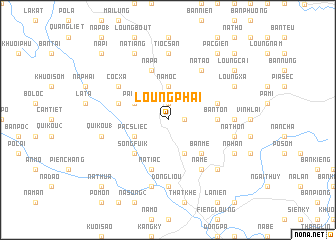 map of Loung Phai