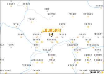 map of Loung Vai