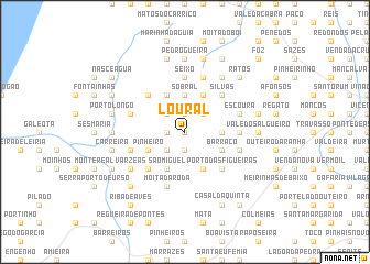 map of Loural