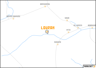 map of Louram
