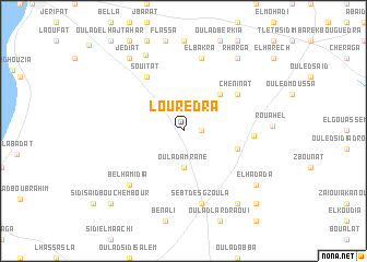 map of Louredra