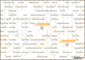 map of Loureira