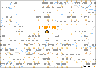 map of Loureiro