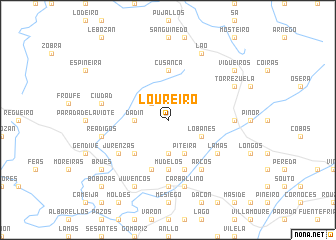 map of Loureiro