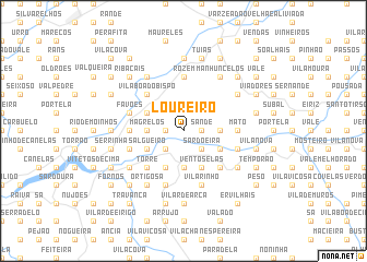 map of Loureiro