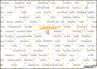 map of Loureiro