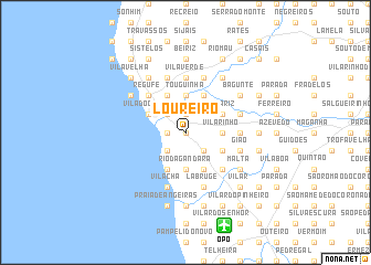 map of Loureiro