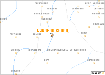 map of Lourfari Kwara