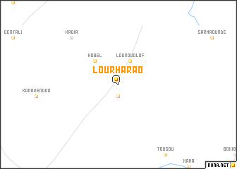 map of Lour Harao