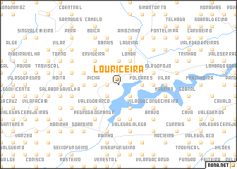 map of Louriceira