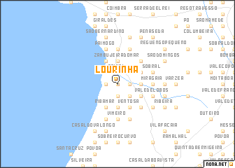 map of Lourinhã