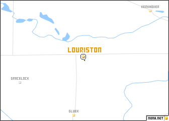 map of Louriston