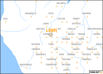 map of Louri