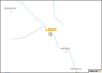 map of Louri