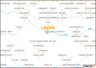 map of Lourme