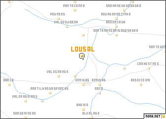 map of Lousal