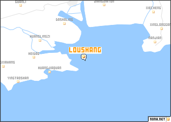 map of Loushang