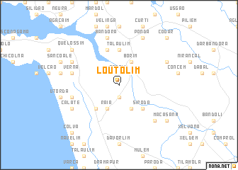 map of Loutolim