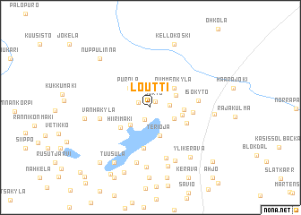 map of Loutti