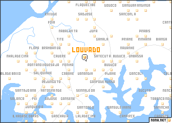 map of Louvado