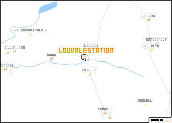 map of Louvale Station