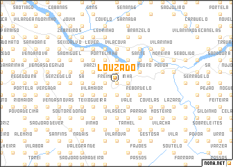 map of Louzado