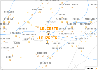 map of Louzazta