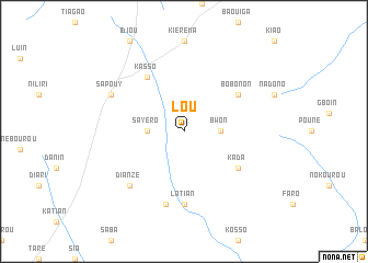 map of Lou