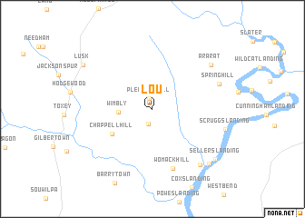 map of Lou